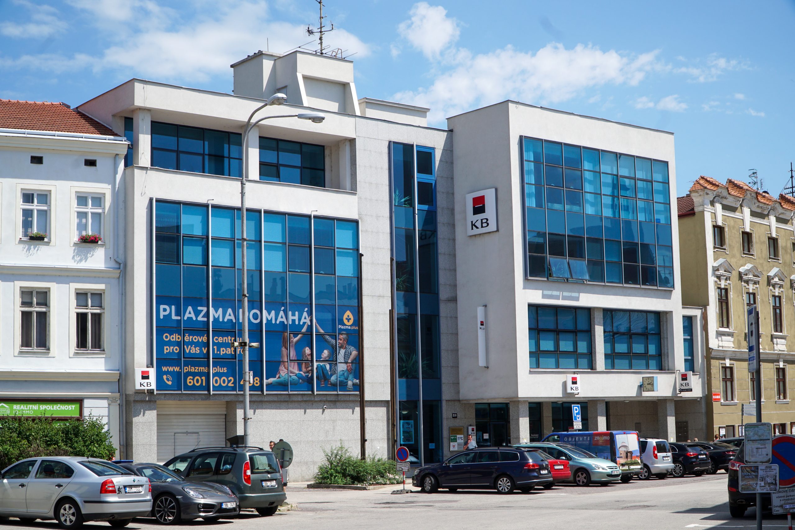 Plazma Plus Znojmo – dárcovské centrum přímo v centru Znojma vedle Komerční banky